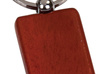 laser engrave a Rosewood Rectangle Keychain