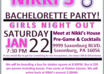 create a bachelorette party flyer just like this one for you