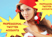 create 50 Newly Email Verified Twitter Acc, all Acc will be Fully Profiled, only