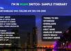 make your travel ITINERARY