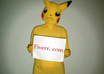 ask Pikachu to hold your sign