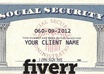 create a novelty social security card
