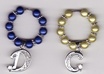 create 2 Custom Initial Wine Charms