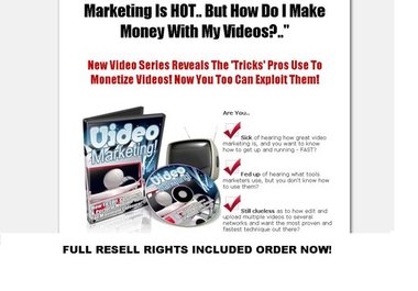 send Videos on Video Marketing with Resell Rights Plus More big1