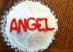 bake a cupcake and decorate it with your name on it