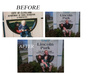 collapse your picture when you were a kid and your current photo