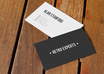 design a professional, ready to print business card front and back cmyk, 300dpi