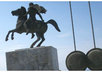 send you a Hand Written postcard of the famous statue of Alexander the Great ,  in Thessaloniki Makedonia Greece small1