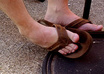 run 1 mile in flip flops at any hour of the day