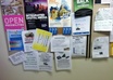 distribute 20 fliers for jobs, websites, services, etc, all over campuses