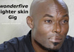 manually give you a lighter skin tone