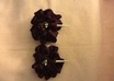 make a pair of Fabric Spiked Studs