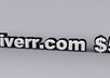 make you a 3D text graphic with your name or text