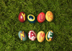 write your name or text on Easter Eggs