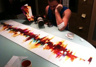 create an original piece of photographic AURA artwork and post it to you big1