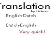translate any English to Dutch or Dutch to English texts
