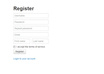create a login and register system for your site