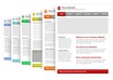 update landing page
