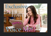record a professional female voicemail or voice directory for a Fiverr
