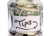 accept a tip for my work or charity organization