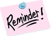call you and remind you to do whatever you want