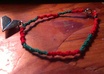 2 Bracelets with big charm