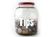 graciously accept a tip for a well done job
