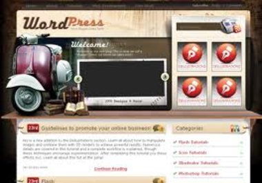 give you wordpress theme that suits your site big1