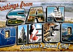 send you a postcard from the beautiful beaches of San Diego, California