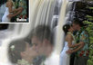turn your wedding photo into dazzling wall art