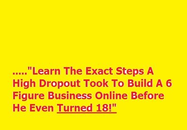 guide you to make a 6 figure business online big1