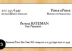 give you Patrick Batemans Business Card template
