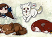 create 2 drawings of any character or pet of your choice small1