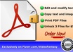 remove up to 3 Password Secured PDF Files