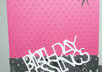 create a handmade funky vibrant happy birthday card