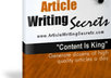 send you an EBOOK to Learn How to Generate dozens of high quality articles a day