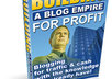 send you an EBOOK.  Which will be teach you how to blog for traffic and cash with the knowledge you already have