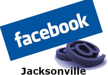extract Geo-Targeted -Jacksonville- Facebook Email Addresses Online For Your Business - 1000 Emails Only big1