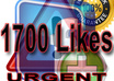 give you urgently 2000 FACEBOOK likes fans to any page in less then 6 hours