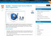 put your web site url on a technology blog permanently