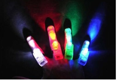 send you Color Laser Finger Beams LED Lights Toy 4 Piece Set big1