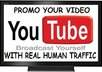 get 4000 unique human views for your YouTube video
