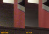 remove image noise and pixelations and improve image quality
