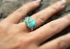 make you a sterling silver Turquoise ring