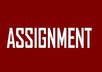 do any sort of your assignment of any form