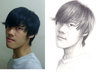 draw you a portrait in black and white