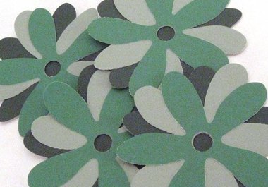 send 4 handcrafted green flowers to your US address big1