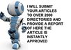 submit your article to over 2000 article directories with Article Marketing Robot