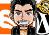 create a Awesome manga cartoon for your company/website