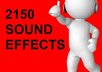 sell you 2150 sound effects in 24 hours